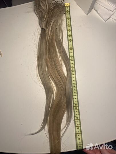 Волосы Славянка для наращивания натуральные бу