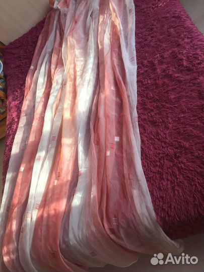 Тюль с ламбрикеном