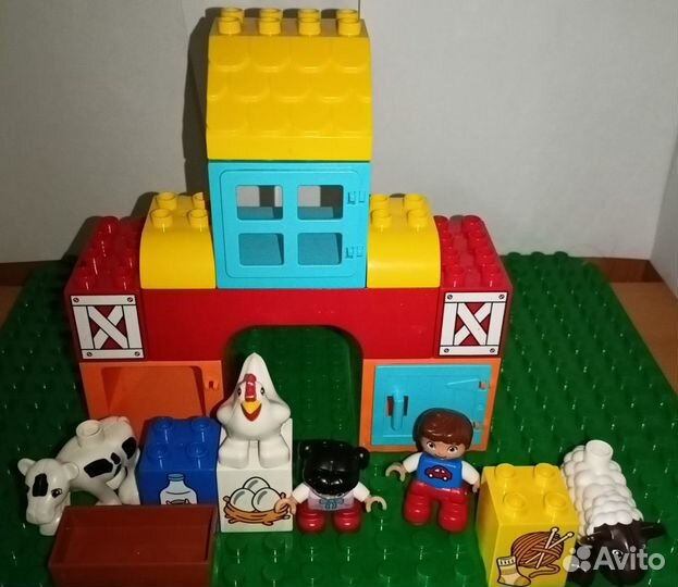 Lego duplo Моя первая ферма + домашние животные