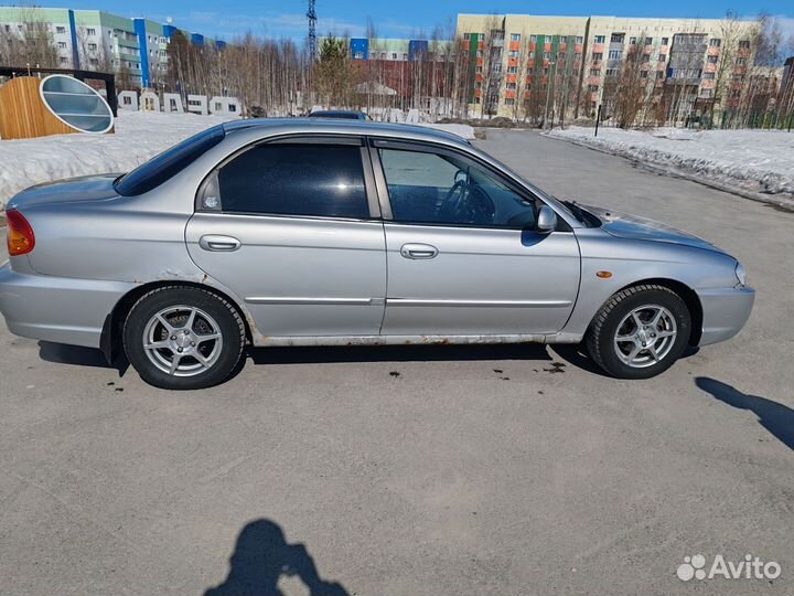 Kia Spectra 1.6 МТ, 2006, 107 000 км