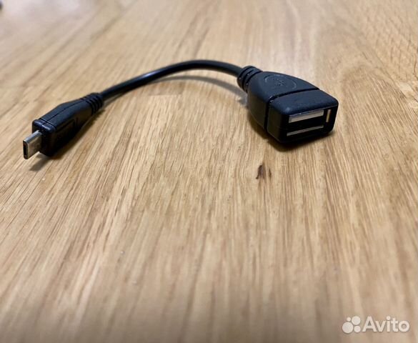 Кабель-переходник OTG USB - microUSB