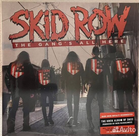 Skid Row – The Gang's All Here LP цвет белый