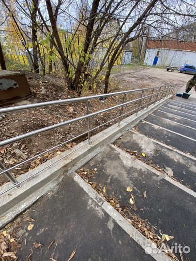 Перила из нержавеющей стали