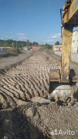 Аренда полноповоротного экскаватора