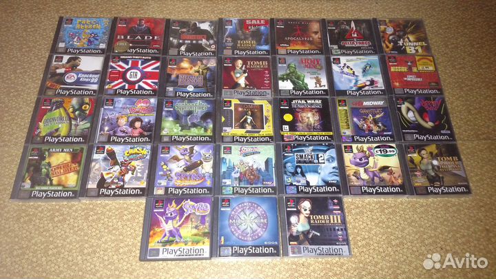Лицензионные игры для PS1 (PAL)