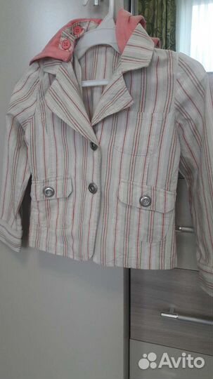 Летний пиджак для девочки