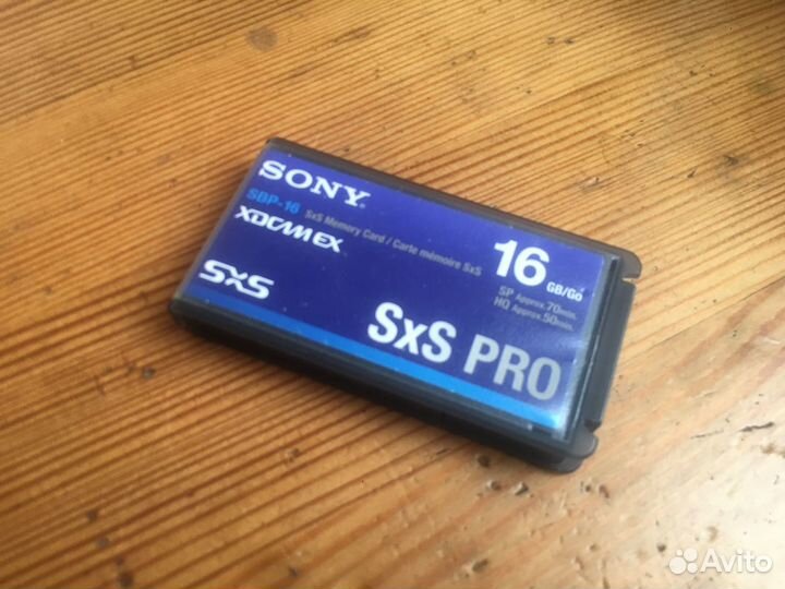 Карта памяти Sony SxS 16Gb