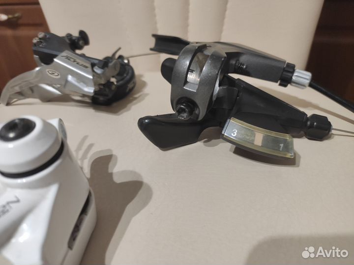 Комплект тормоз,переключатель, монетка с ручкой