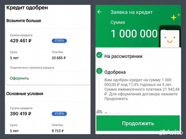 Помощь в получении кредита / Кредитование бизнеса