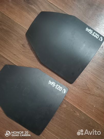 Стальные плиты для бронежилета бр4