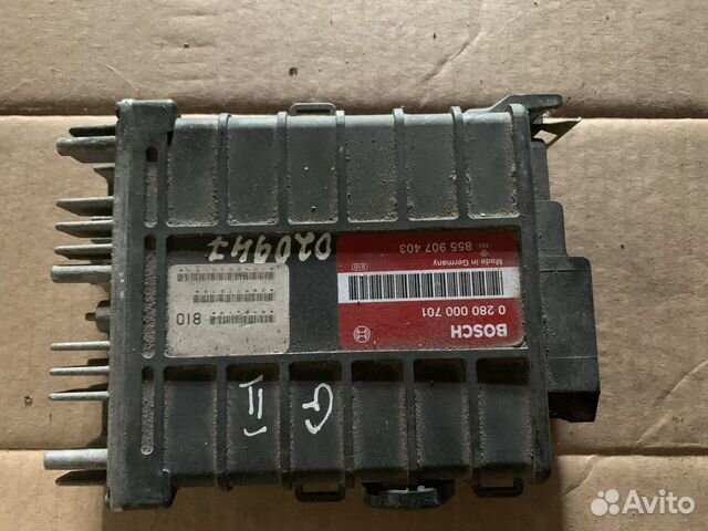 Блок эбу Пассат Б3, Гольф 2 855907403 купить в Муроме Bosch 0280000701 ...