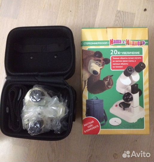 Микроскоп Стереомикроскоп Маша и медведь