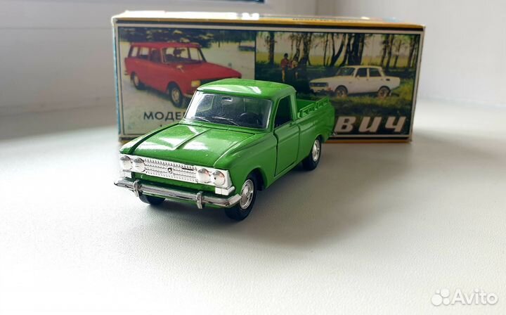 Модель Москвич пикап 1:43