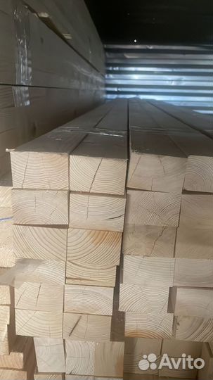 Брусок сухой строганный 40x60x3000 мм