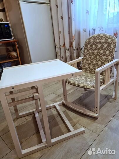 Детский стульчик 2 в 1 для кормления