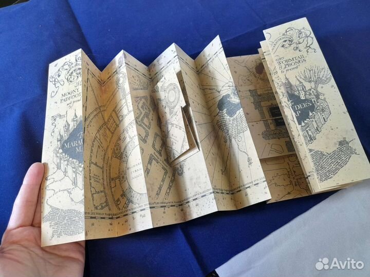 Карта мародеров Хогвартс