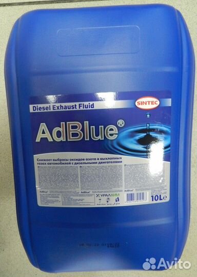 Мочевина водный раствор мочевины Sintec AdBlue SCR