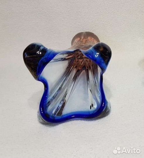 Ваза. Богемское стекло