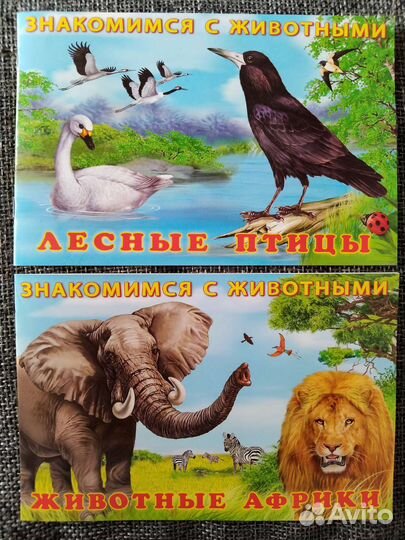 Книжки знакомимся с животными