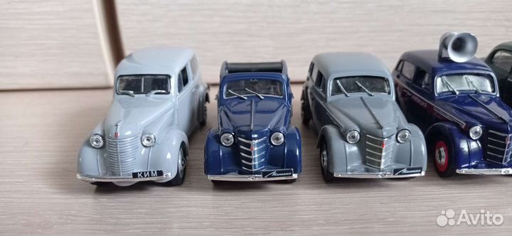 Автолегенды СССР (Москвичи) 1:43