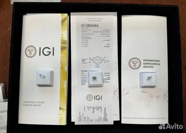 Лабораторный бриллиант CVD 2 карата pear f VVS2