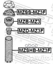 MZB-MZ3 подшипник опоры амортизатора\ Ford Foc