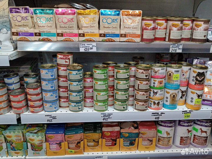 Паучи для кошек, влажный корм