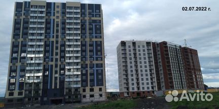 Ход строительства ЖК «Верхний бульвар» 3 квартал 2022