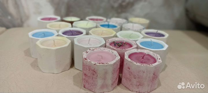 Свечи восковые ручной работы