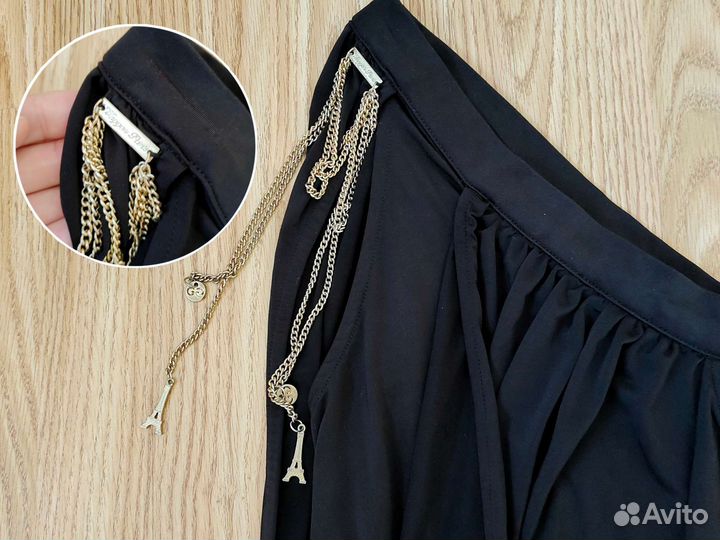 Женский комбинезон вечерний черный, 44р