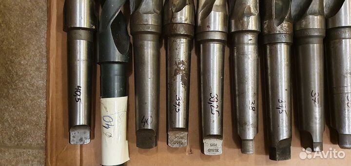 Сверла по металлу СССР 32-54мм