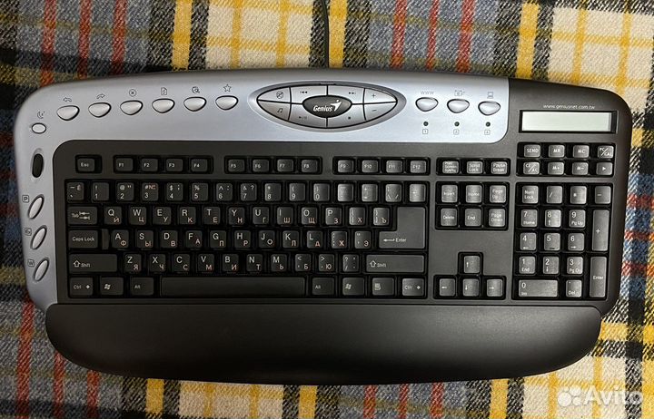 Мультимедийная клавиатура logitech