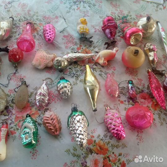 Елочные игрушки СССР