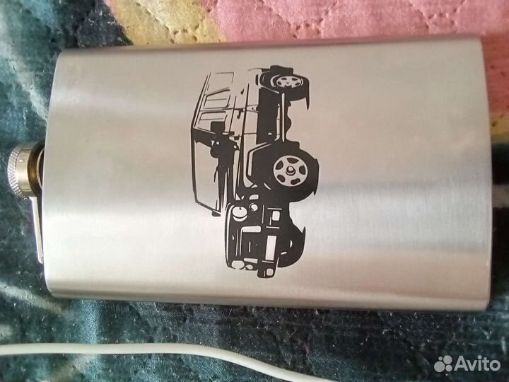 Фляжка из нержавейки