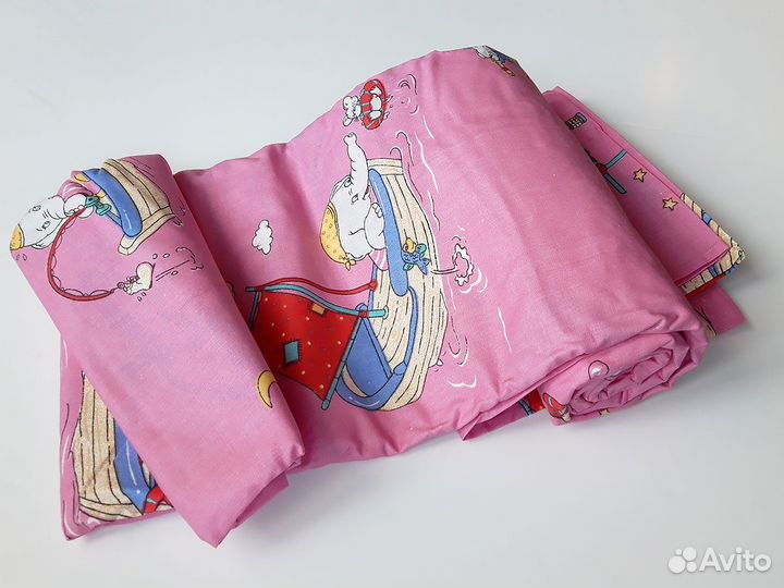 Детское постельное белье в детскую кроватку новое