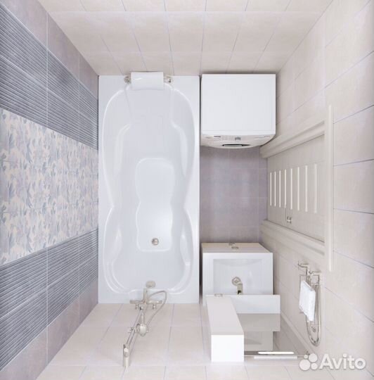 Ванна прямоугольная 