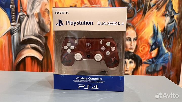 Геймпад ps4 Spider - Man (Новый )