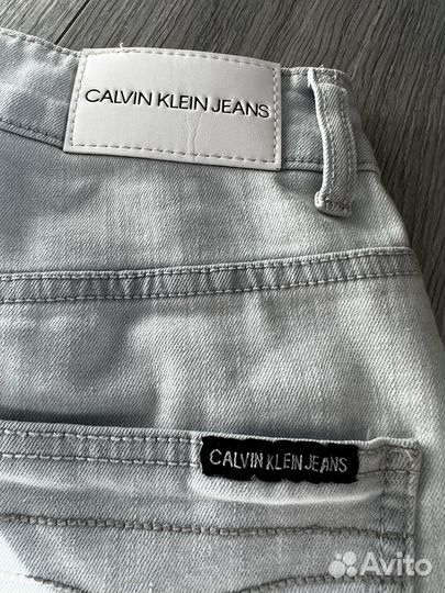 Джинсовые шорты calvin klein