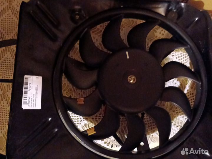 Диффузор охлаждения ваз