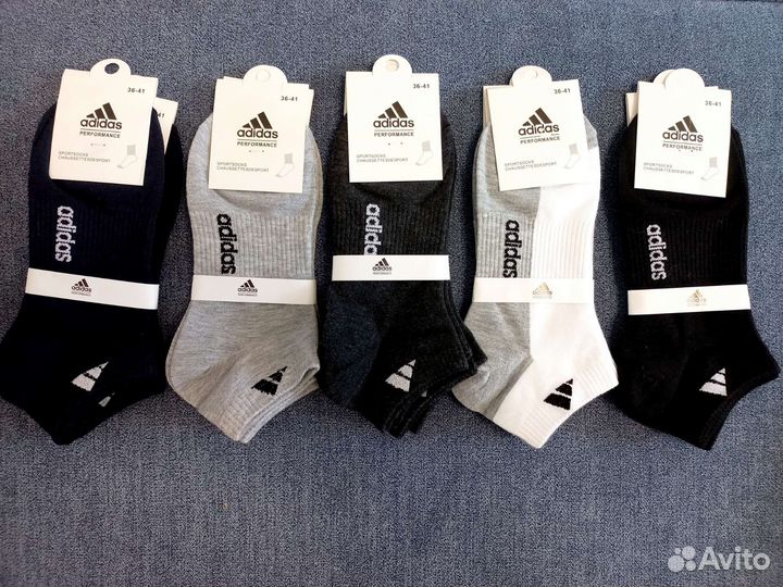 Женские носки короткие Nike Adidas Puma