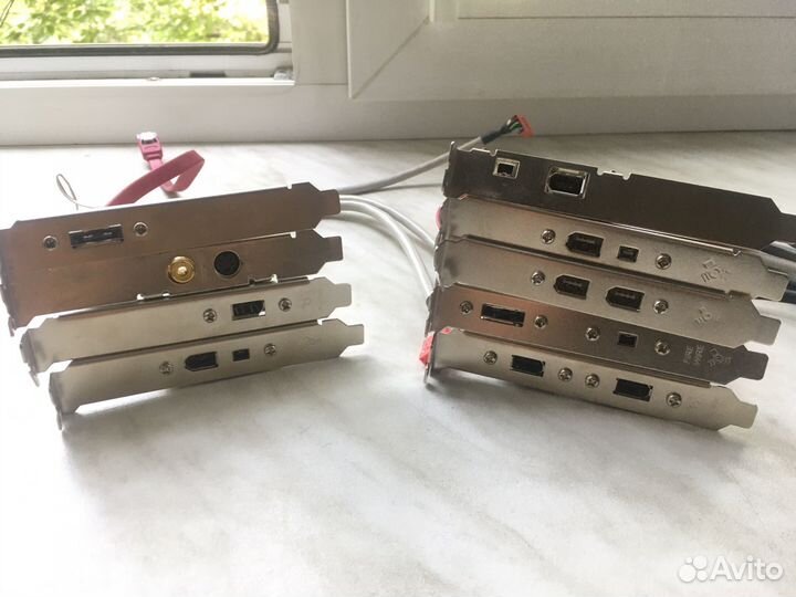 Планки 1394, video out, e-sata