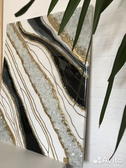 Интерьерная картина из смолы