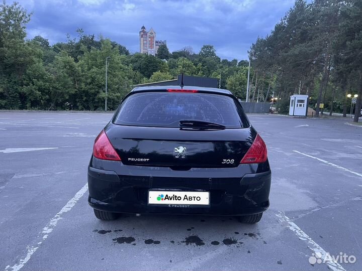 Peugeot 308 1.6 AT, 2010, 105 000 км