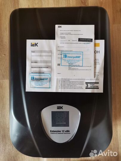 Стабилизатор напряжения Iek Extensive 12 ква