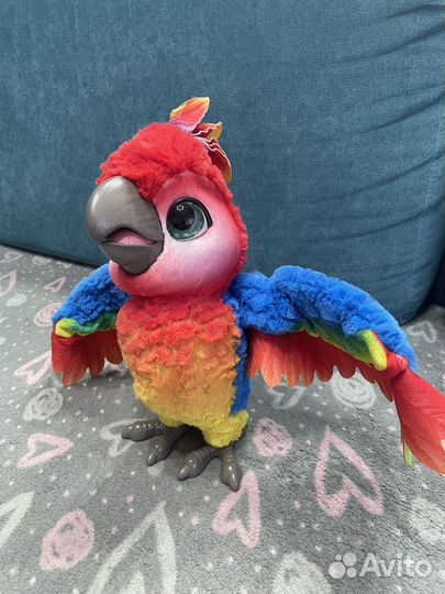 Furreal friends попугай кеша