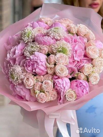 Красивые сборные букеты