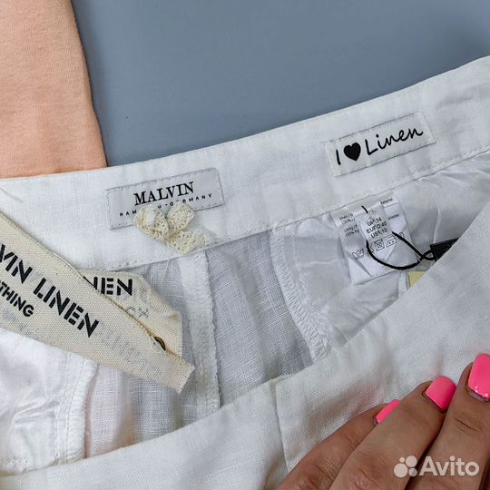 Шорты лён