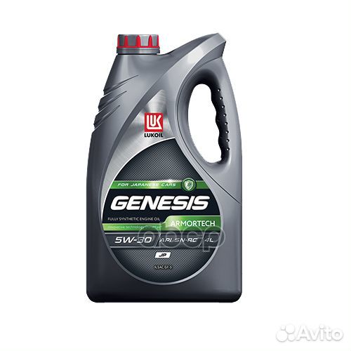5W-30 genesis armortech JP, 4л, (синт.мотор.масло)