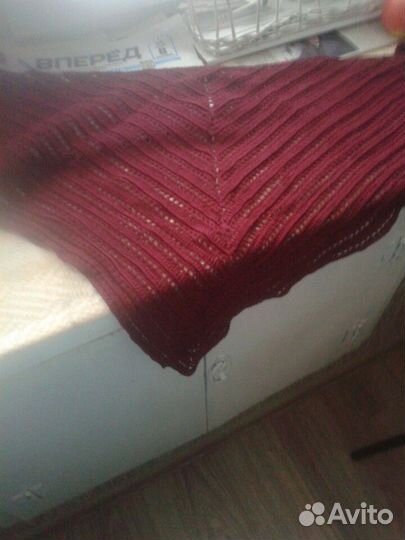 Шарф платок Бактус.ручная работа