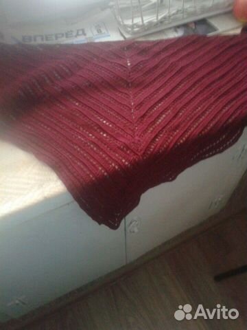 Шарф платок Бактус.ручная работа